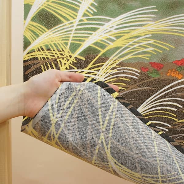 Japanese Door Curtain Noren – “Shiki Fuji: Autumn” Colorful Maple Leaves 85×150cm (Made in Japan)