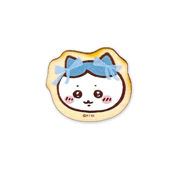 Chiikawa Wooden Badge – Natural Wood Pin 2nd Ver. (Japan)