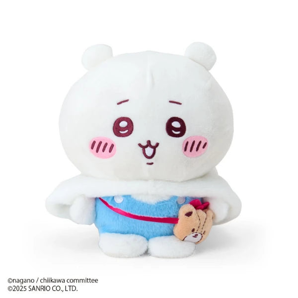 Chiikawa × Sanrio Characters Plush – Chiikawa Dressed as Hello Kitty (Japan)