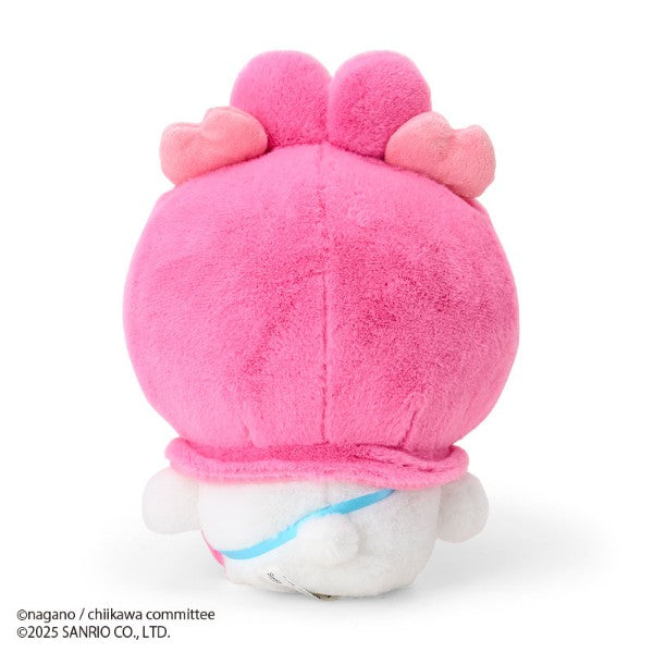 Chiikawa × Sanrio Characters Plush – Furuhonya Dressed as My Melody (Japan)