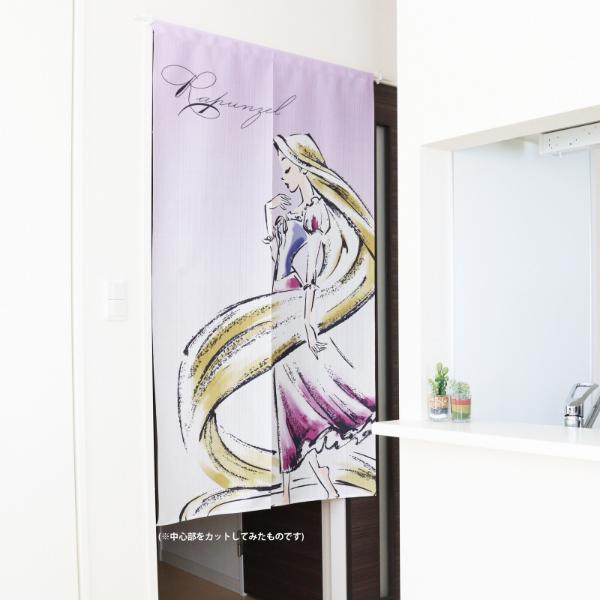 Made in Japan Disney Princess Rapunzel Japanese Noren Door Curtain Japan Version