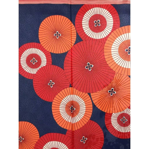 Made in Japan Japanese Umbrella Stripe Noren Door Curtain Long Size Japan Version