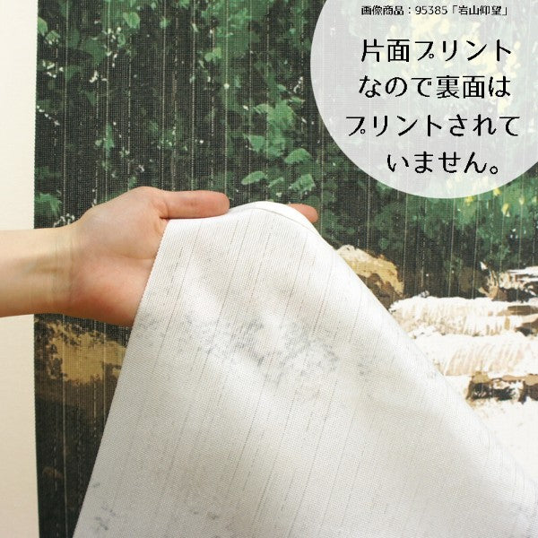 Made in Japan Tree-Lined Landscape Noren Door Curtain Japan Version