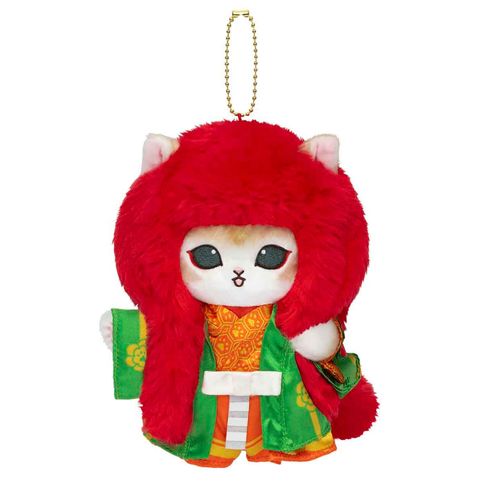 Mofusand Fluffy Journey Kabuki Cat Plush Mascot – Cub Shishi Lion (Japan)