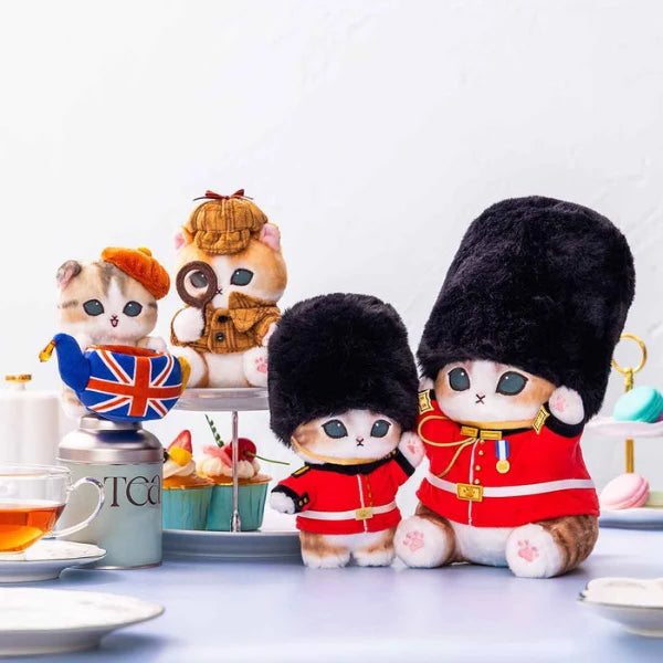 Mofusand Fluffy Journey Royal Guard Cat Plush Mascot – Japan