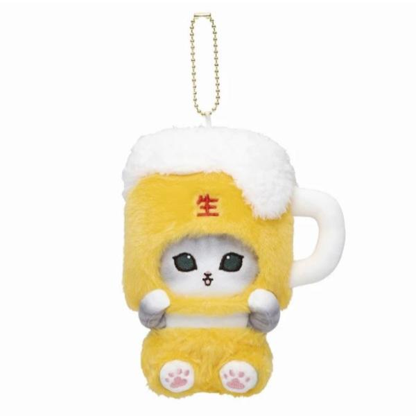 Mofusand Beer Cat Plush Mascot – Japan