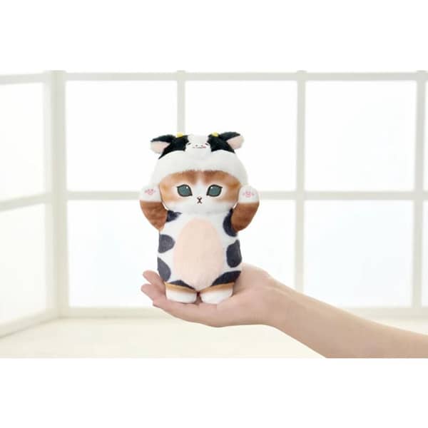 Mofusand Cow Costume Cat Plush Mascot – Japan