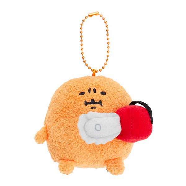 Nagano Market Mogura Korokke Chainsaw Mini Plush Mascot Japan