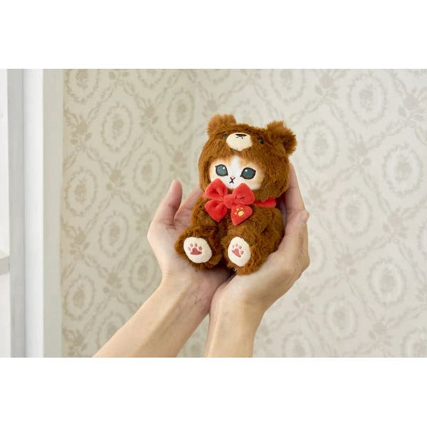 Mofusand Teddy Bear Cat Plush Mascot (Brown) – Japan