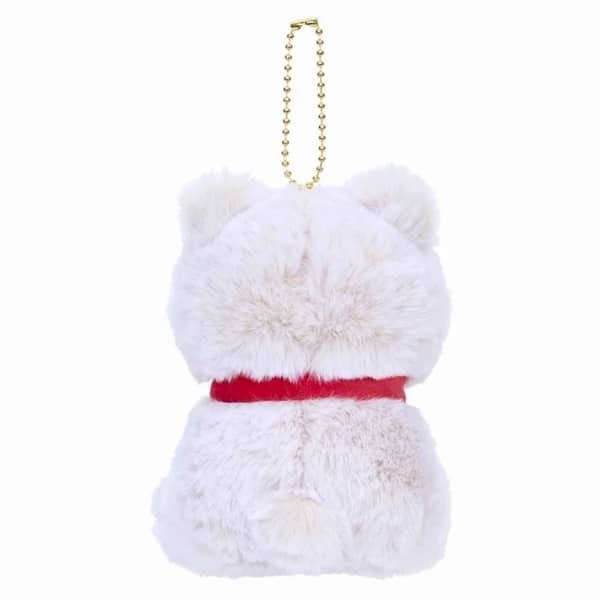 Mofusand Teddy Bear Cat Plush Mascot (Ivory) – Japan