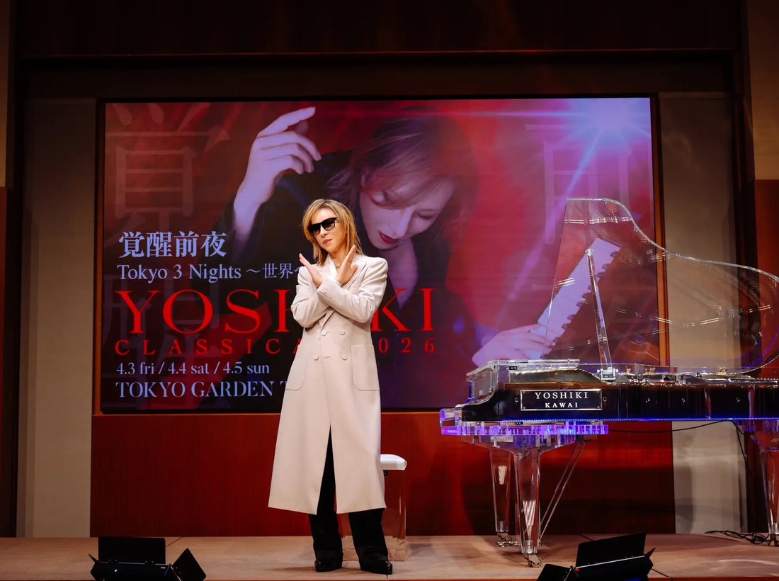 YOSHIKI Announces - Full Return “YOSHIKI CLASSICAL 2026” Begins Its First Global Chapter in Tokyo