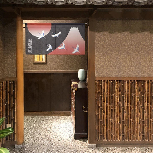 What Is a Japanese Noren Door Curtain? From Traditional Shop Entrance to Modern Home Decor