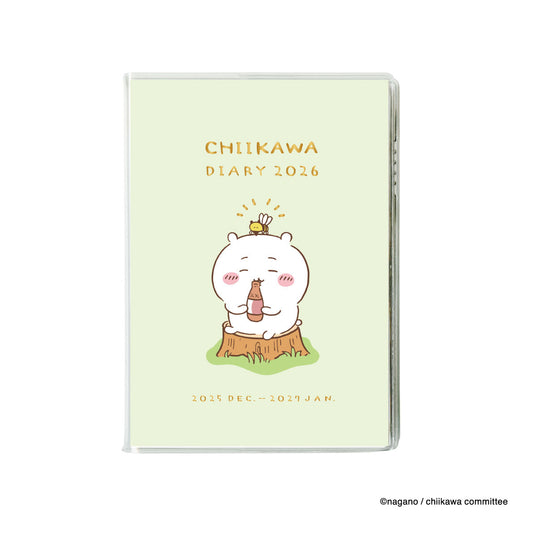 Chiikawa A6 Comic Monthly Diary 2026 – Flute Ver. (Japan)