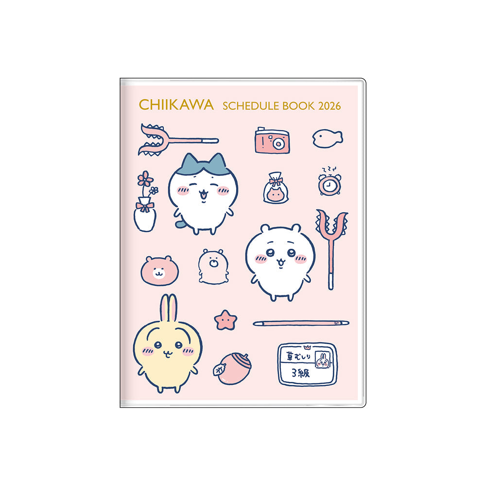 Chiikawa A6 Monthly Diary 2026 – Everyone Ver. (Japan)