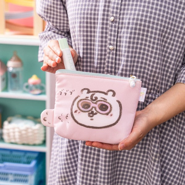 Chiikawa Baby Pouch with Tissue Pocket – Hachiware Ver. (Japan)
