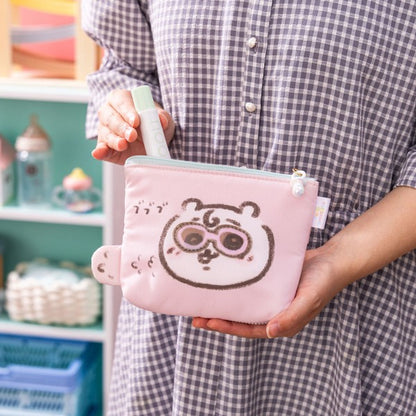 Chiikawa Baby Pouch with Tissue Pocket – Hachiware Ver. (Japan)