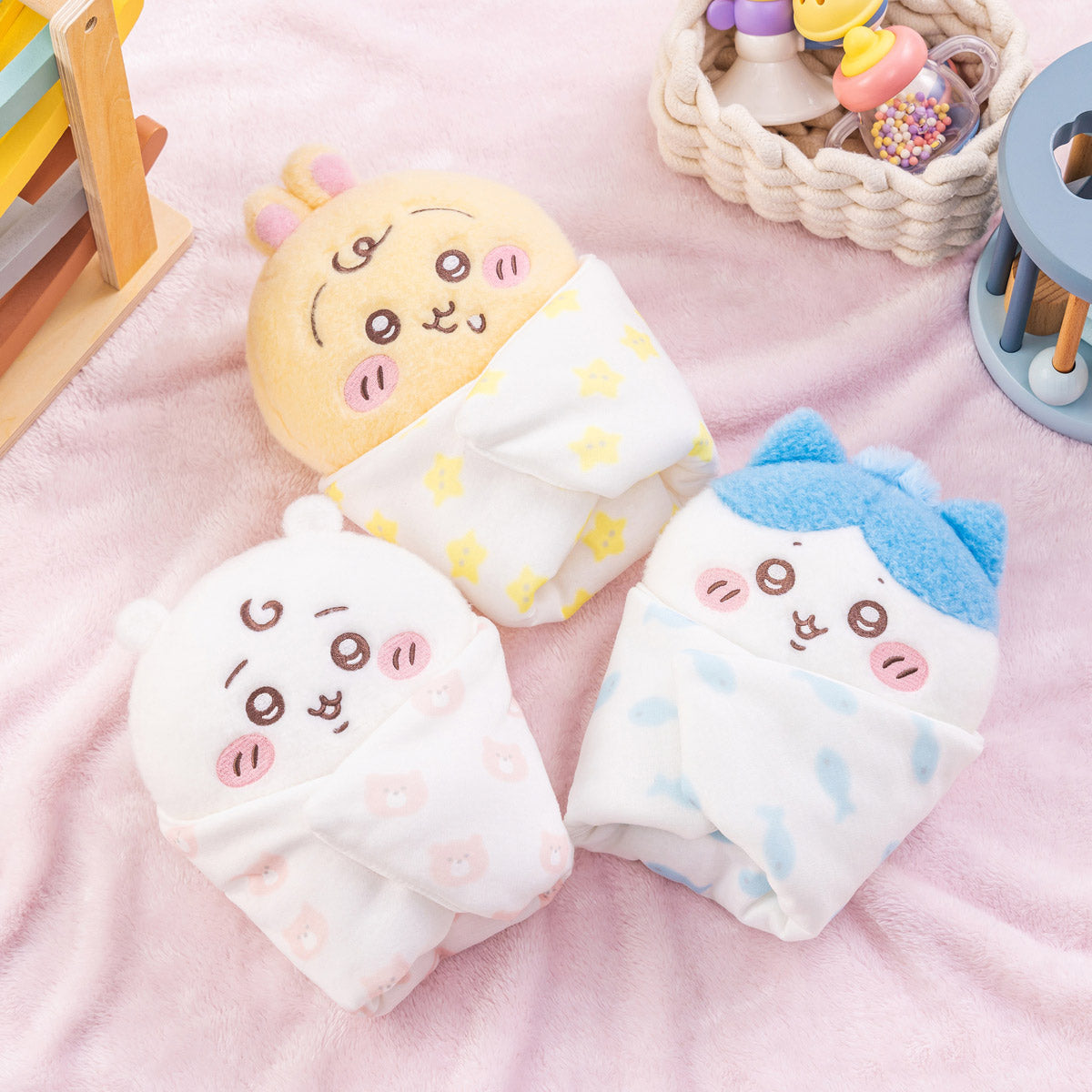 Chiikawa Baby Swaddle Plush – Chiikawa Ver. (Japan)