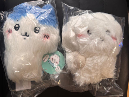 Chiikawa Extra Fluffy Hair Hachiware Plush Toy S Japan Version