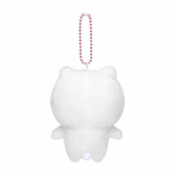 Chiikawa Fluffy Mascot Plush Keychain – Standing Chiikawa (Japan)