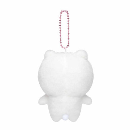 Chiikawa Fluffy Mascot Plush Keychain – Standing Chiikawa (Japan)