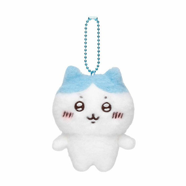Chiikawa Fluffy Mascot Plush Keychain – Standing Hachiware (Japan)