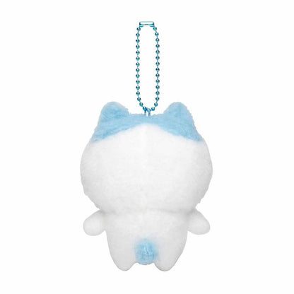 Chiikawa Fluffy Mascot Plush Keychain – Standing Hachiware (Japan)