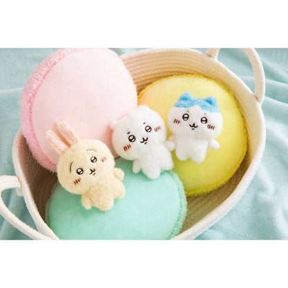 Chiikawa Fluffy Mascot Plush Keychain – Standing Chiikawa (Japan)