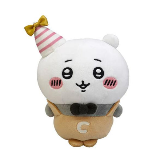 Chiikawa Potetama Plush – Chiikawa (Party Ver.) (Japan)