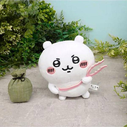 Chiikawa Potetama Plush – Chiikawa with Sasumata (Japan)