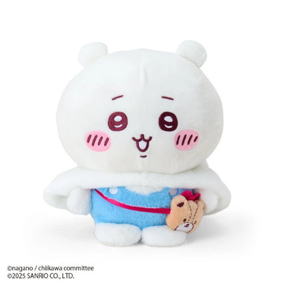 Chiikawa × Sanrio Characters Plush – Chiikawa Dressed as Hello Kitty (Japan)