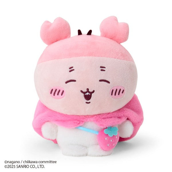 Chiikawa × Sanrio Characters Plush – Furuhonya Dressed as My Melody (Japan)