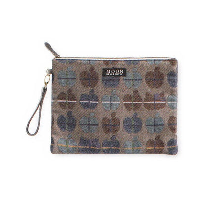 MOON x Hello Kitty British Design Clutch Bag Apple Check Japan Version