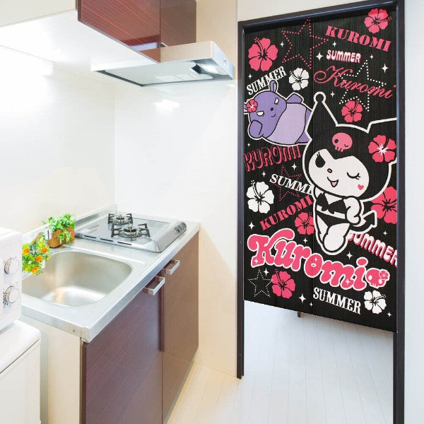 Made in Japan Sanrio Kuromi Bikini Design Noren Door Curtain Japan Version