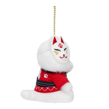 Mofusand Festival Cat Plush Mascot Charm Red Happi Japan Version