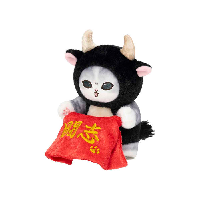 Mofusand Fluffy Journey Desktop Plush – Bullfighter Cat (Japan)