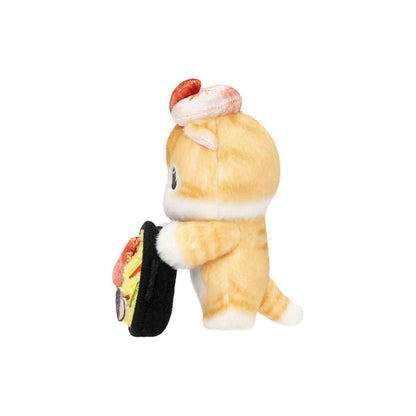 Mofusand Fluffy Journey Desktop Plush – Paella Cat (Japan)
