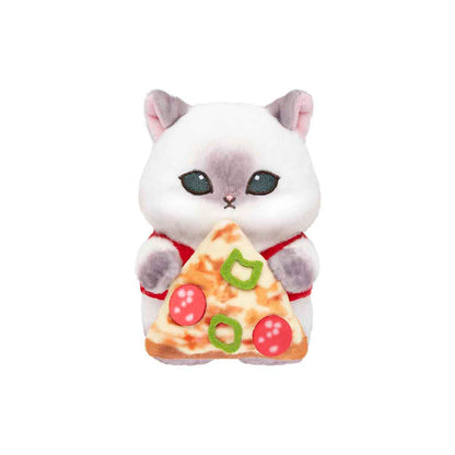 Mofusand Fluffy Journey Desktop Plush – Pizza Cat (Japan)