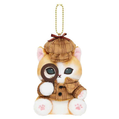 Mofusand Fluffy Journey Detective Cat Plush Mascot – Japan