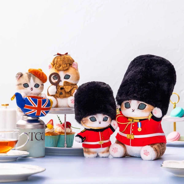 Mofusand Fluffy Journey Detective Cat Plush Mascot – Japan
