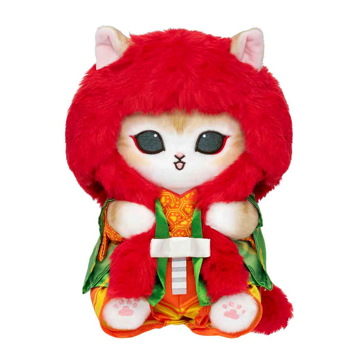 Mofusand Fluffy Journey Kabuki Cat Plush – Cub Shishi Lion (Japan)