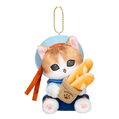 Mofusand Fluffy Journey Parisian Cat Plush Mascot – Japan