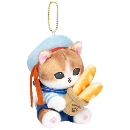Mofusand Fluffy Journey Parisian Cat Plush Mascot – Japan