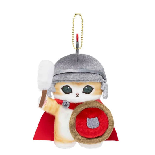 Mofusand Fluffy Journey Soldier Cat Plush Mascot – Japan