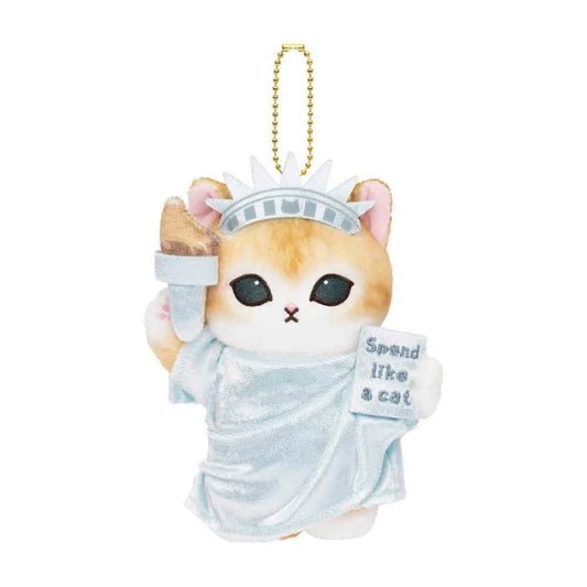 Mofusand Fluffy Journey Statue of Liberty Cat Plush Mascot – Japan