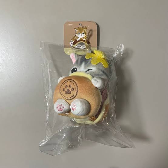 Mofusand Mofusando Dorayaki Cat Plush Mascot Charm Japan Version
