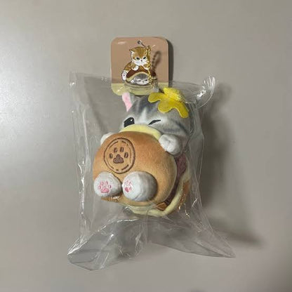 Mofusand Mofusando Dorayaki Cat Plush Mascot Charm Japan Version
