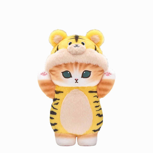Mofusand Tiger Costume Cat Plush (Size SS) – Japan