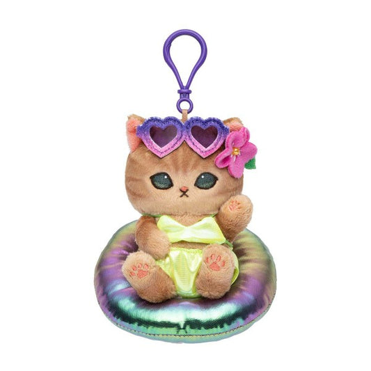 Mofusand Vacation Gal Mascot – Suntanned Cat with Float Ring (Japan)