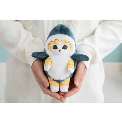 Mofusand Shark Cat Plush Mascot (Standing Pose) – Japan