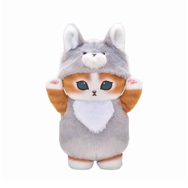Mofusand Wolf Costume Cat Plush (Size SS) – Japan
